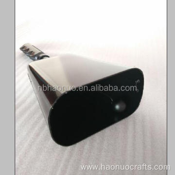 Wholesale Logo Printed Plastic Handle Metal Cow Bell